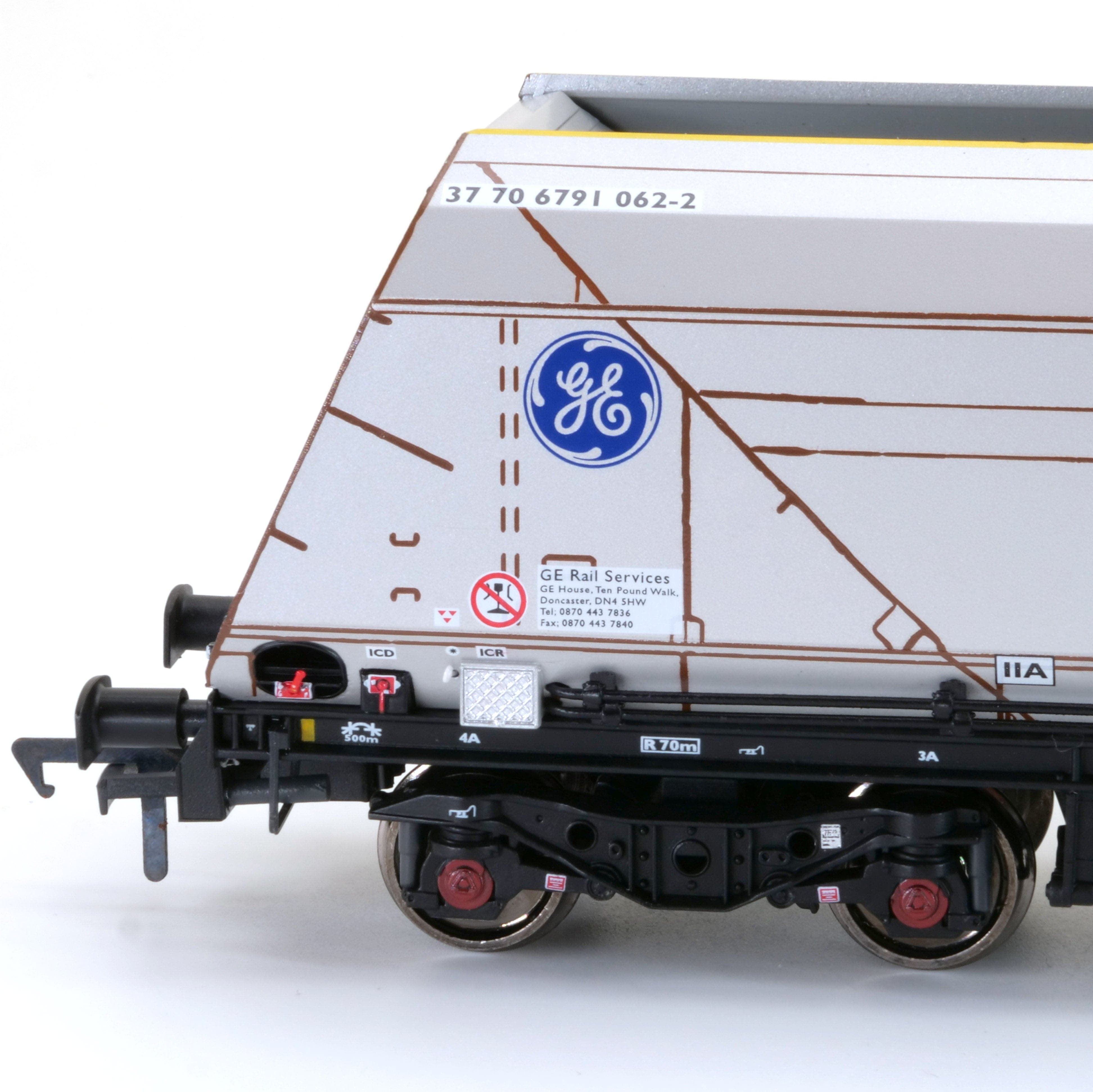 HYA Bogie Hopper Wagon – Fastline Freight/GE – Doppelpack 3