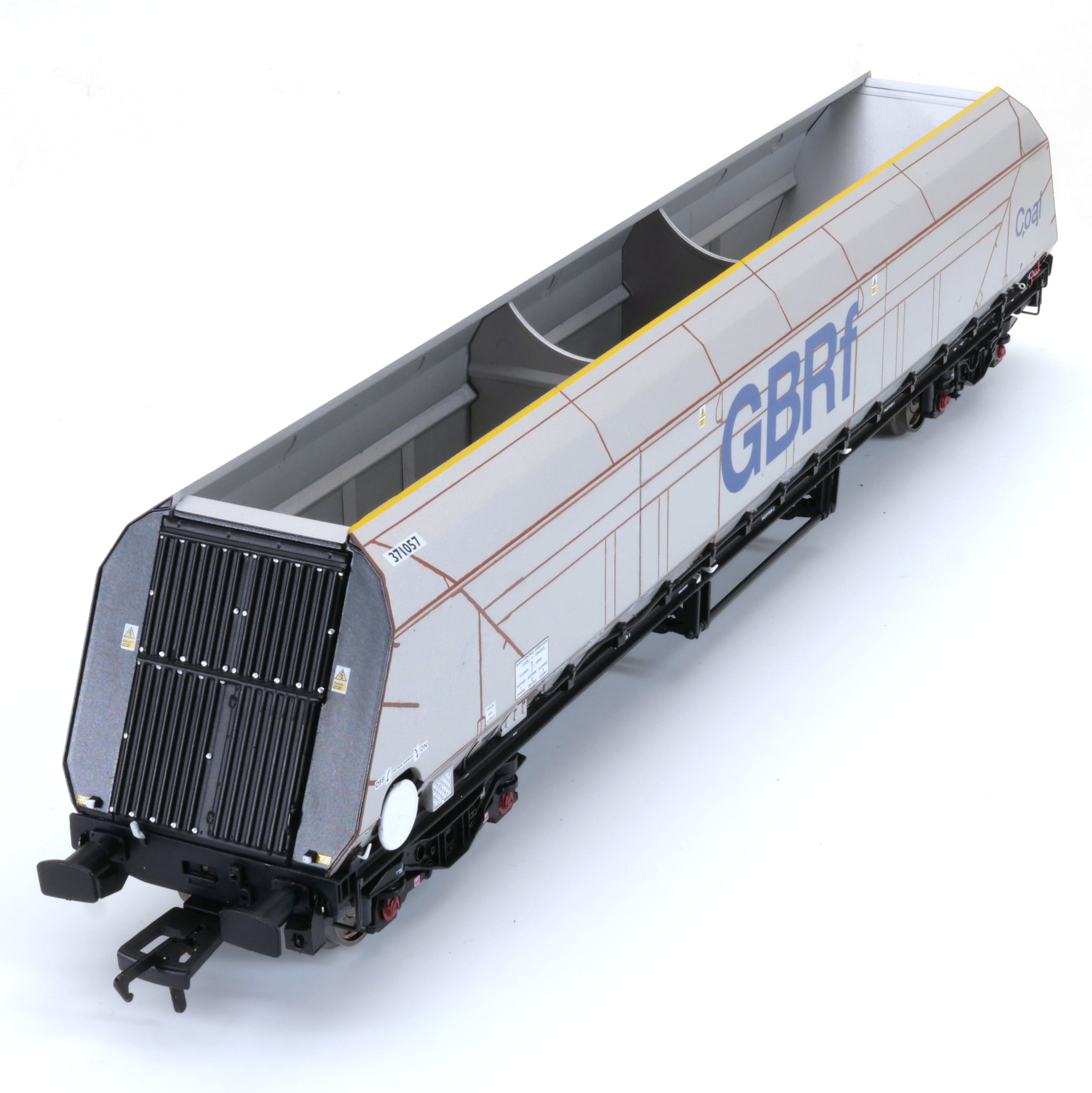 HYA Bogie Hopper Wagon – GBRf Coal Branding – Pack 2