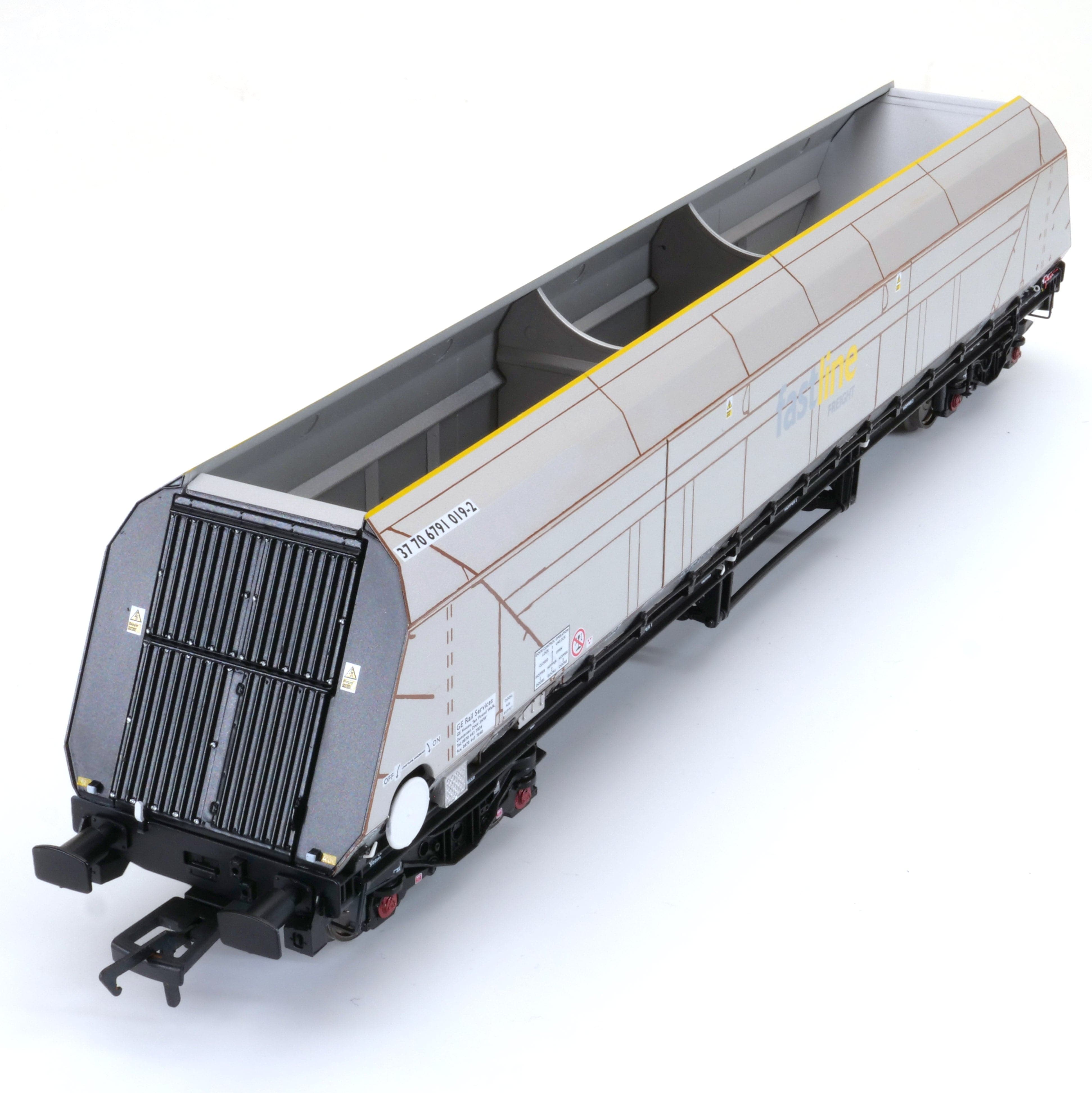 HYA Bogie Hopper Wagon – Fastline Freight/GE – Doppelpack 2