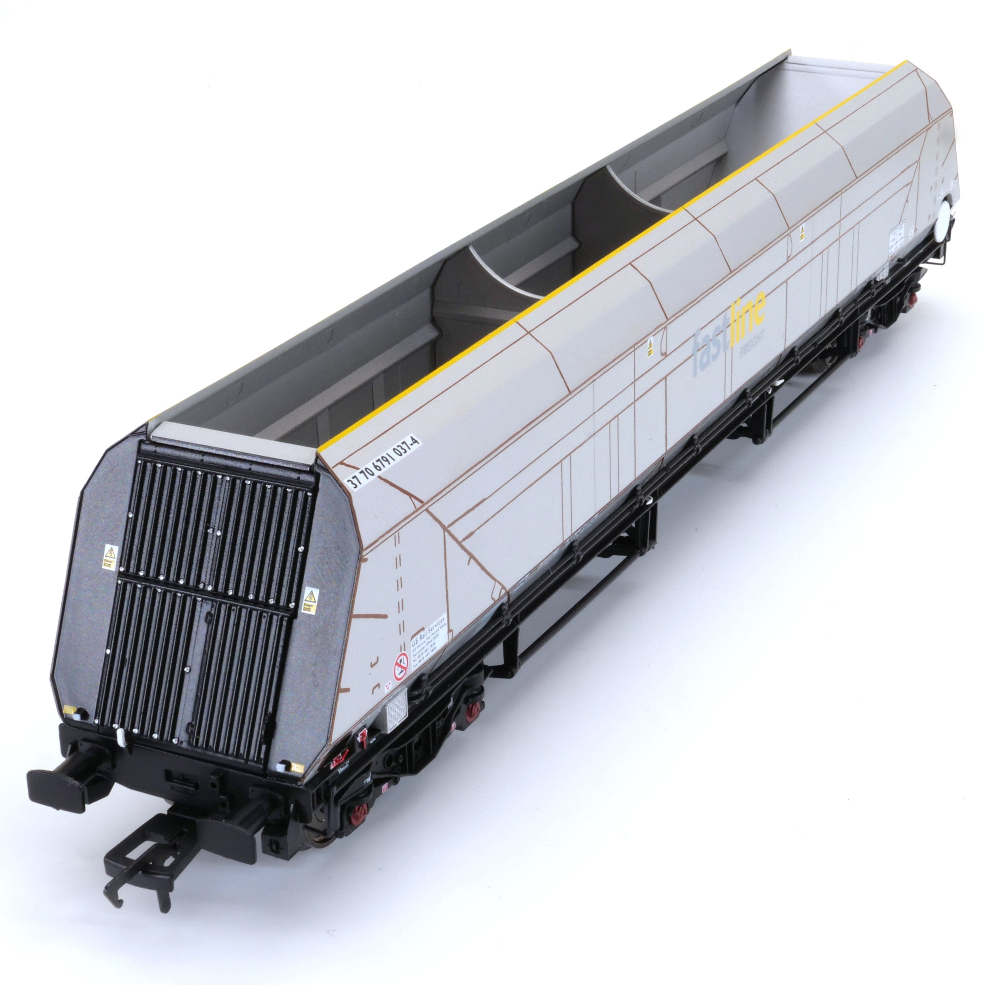 HYA Bogie Hopper Wagon – Fastline Freight/GE – Doppelpack 2