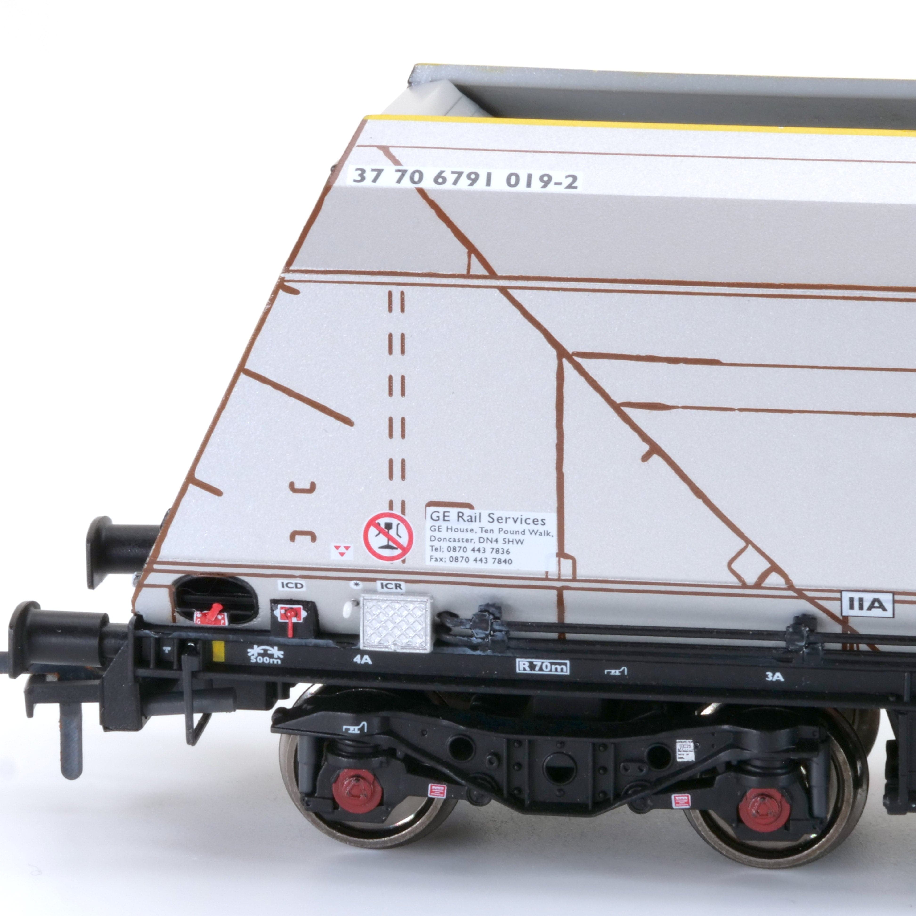 HYA Bogie Hopper Wagon – Fastline Freight/GE – Doppelpack 2