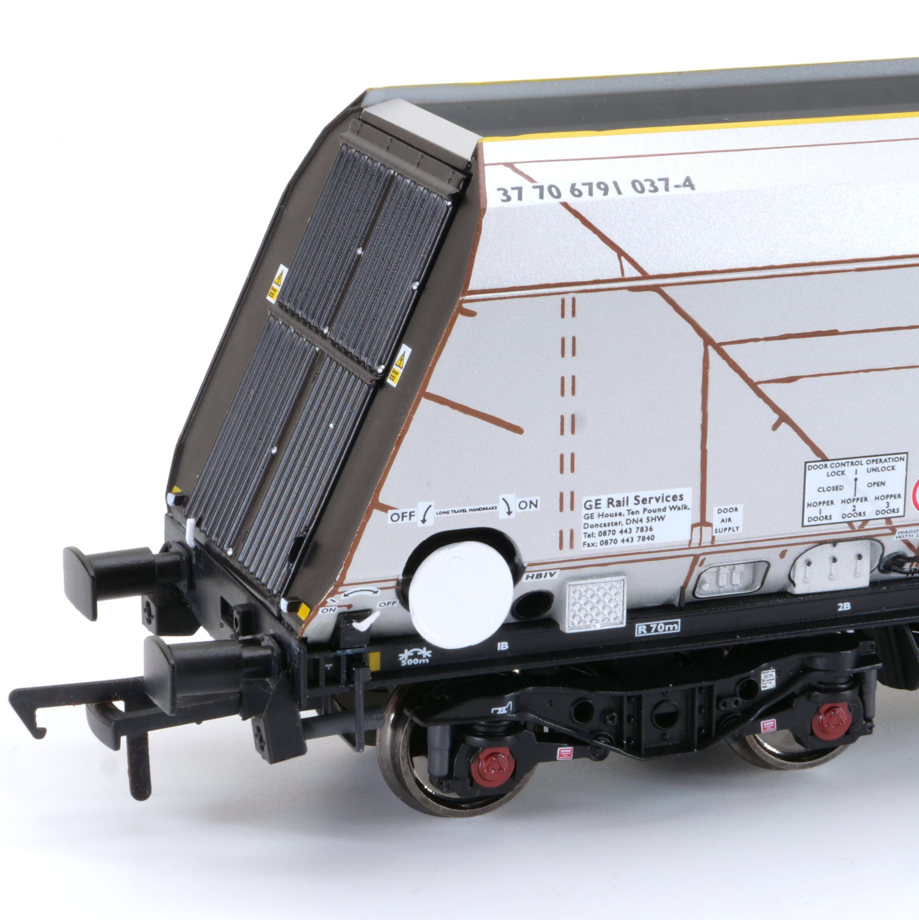 HYA Bogie Hopper Wagon – Fastline Freight/GE – Doppelpack 2