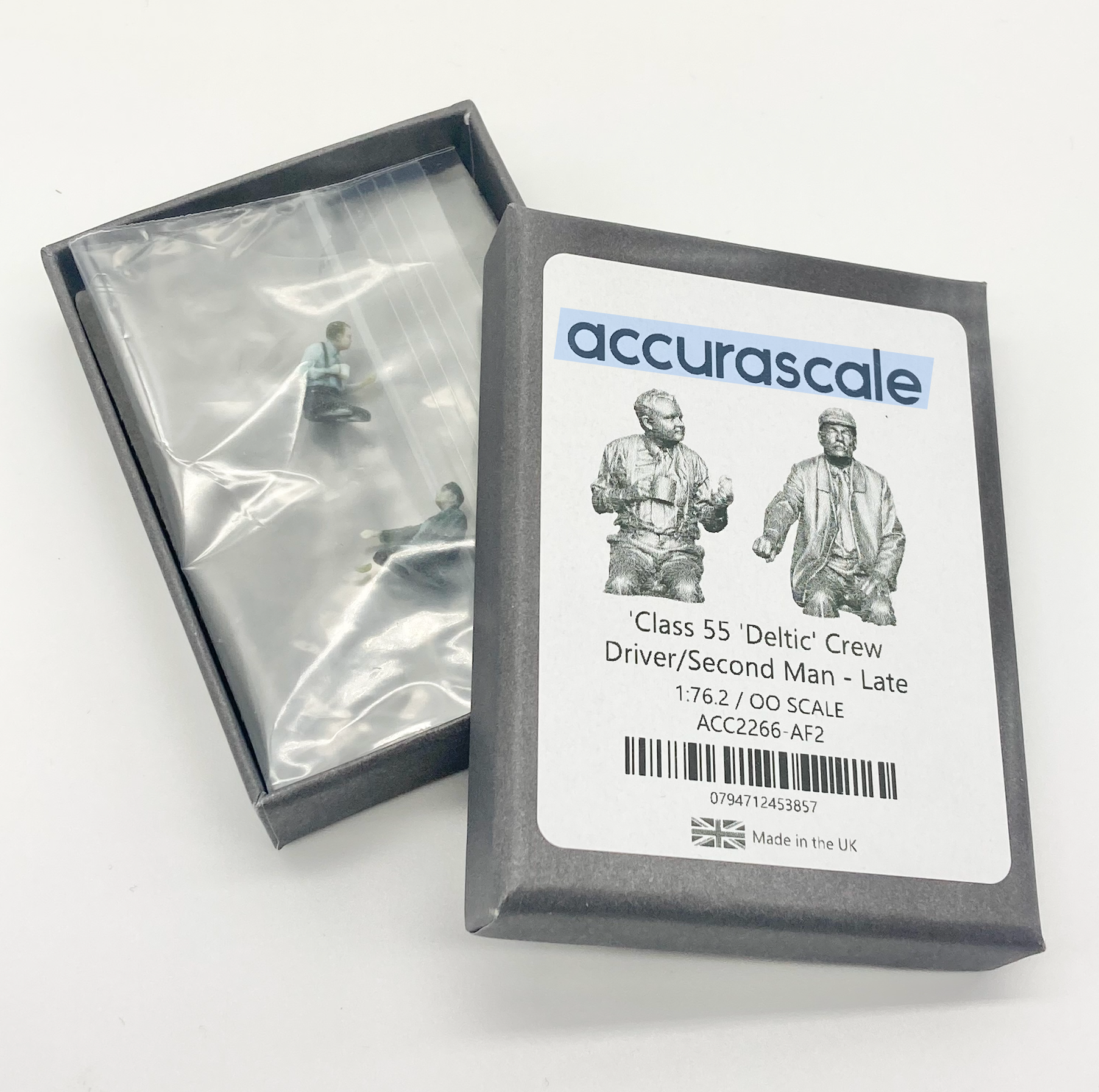 Klasse 55 „Deltic“-Besatzung – Fahrer/Sekundär – späte BR