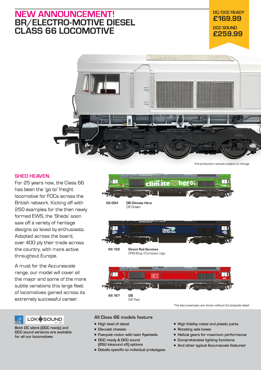 Accurascale-Katalog (vierteljährlich)