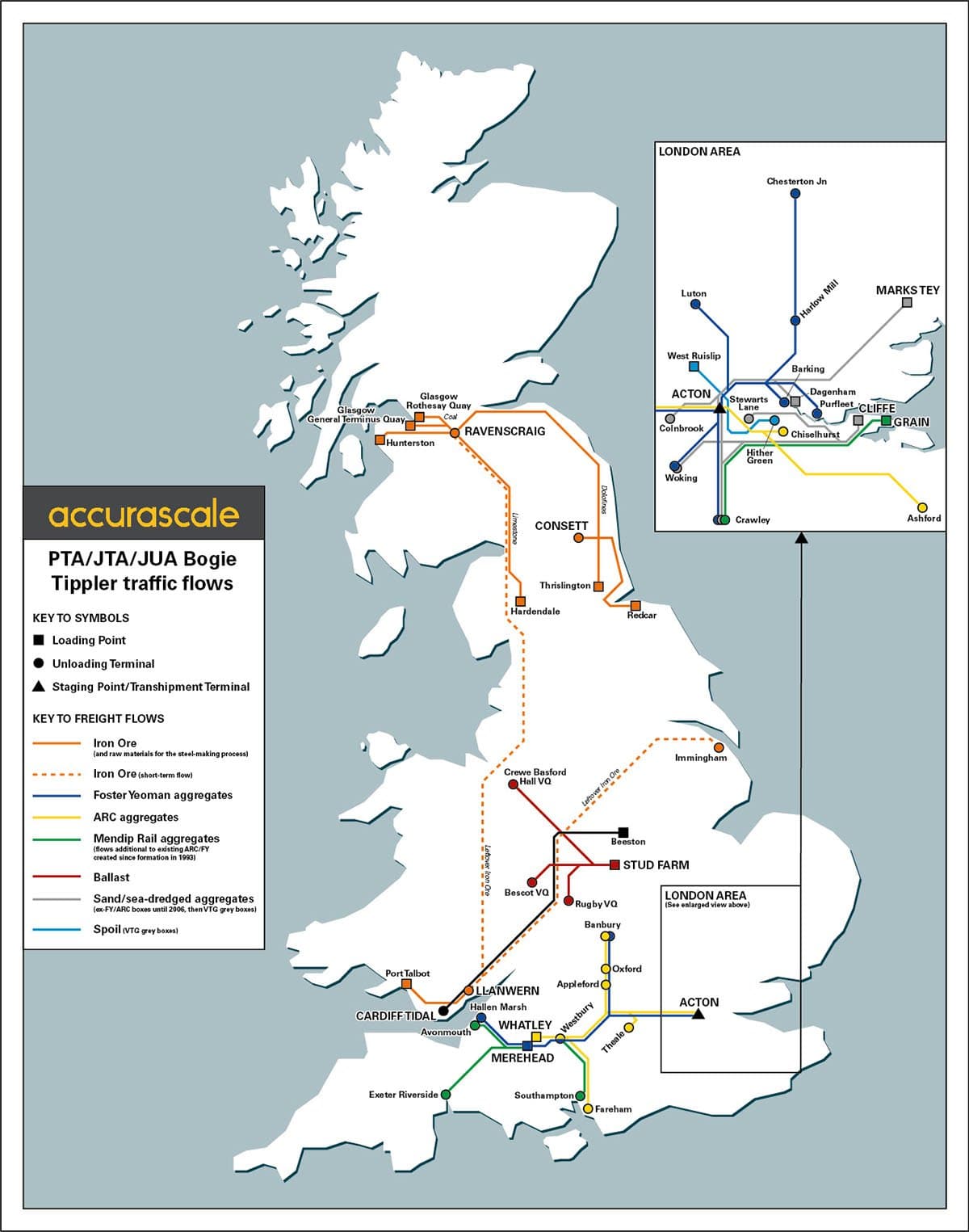 PTA/JTA+JUA Bogie-Kipper-Paket – ARC [CAIB] Senf – Außenverpackung